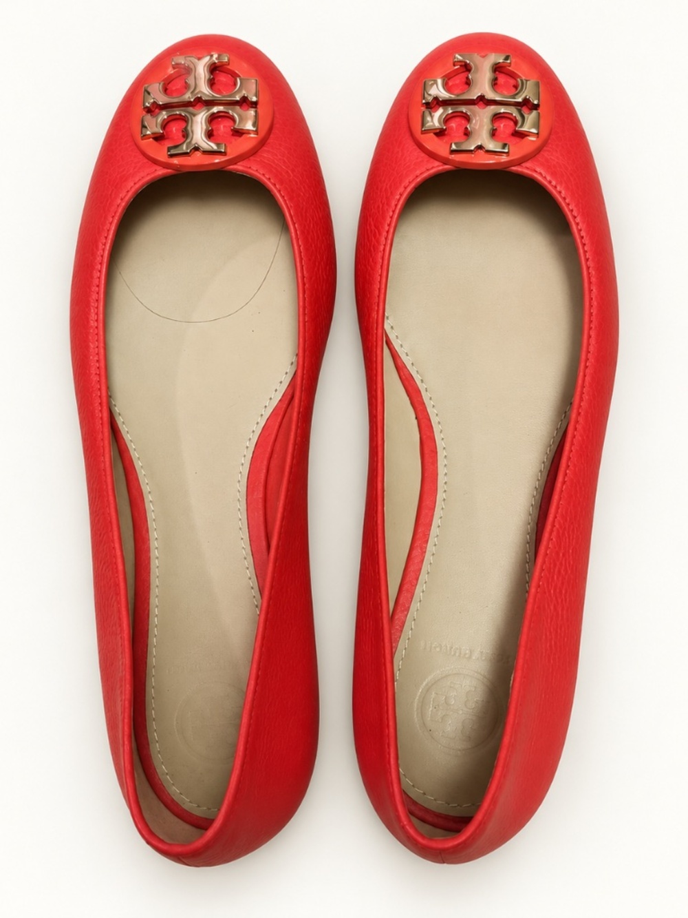 Tory Burch Red Ballet Flats – New SIZE 8.5 —